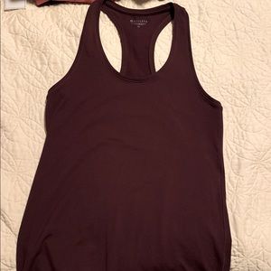 Maroon Athleta athletic tank top size medium